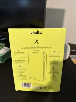 Neon Yellow Vault X Just 4-Pocket Exo-Tec Zip Binder 160 Cards- BRAND NEW IN BOX - Image 2