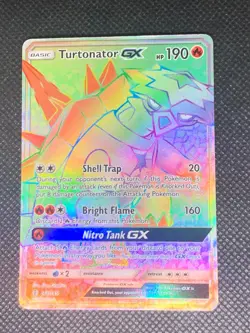Turtonator GX 148/145 - Guardians Rising Pokemon Card - LP - Image 1