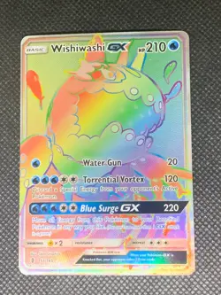 Wishiwashi GX 151/145 - Guardians Rising Pokemon Card - NM - Image 1