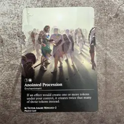 Anointed Procession - Custom Art MTG Magic The Gathering Playtest Card - Image 1