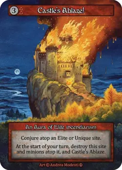 Sorcery Contested Realm - Castle's Ablaze! - Arthurian Legends (ART) - Image 1