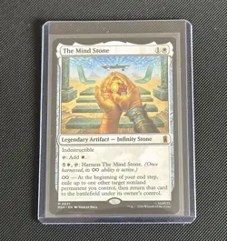 The Mind Stone 21 Mythic Marvel Super Heroes Magic: The Gathering Near Mint - Image 1