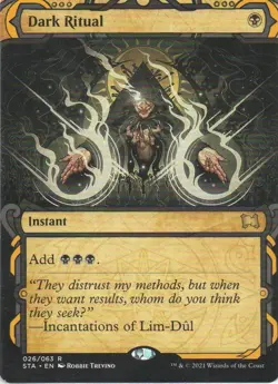 MTG: Strixhaven: Mystical Archives: Dark Ritual: Lightly Played Condition - Image 1