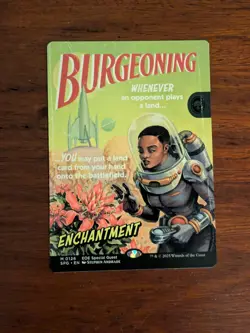 Burgeoning - Borderless Special Guest [SPG 126]- Edge Of Eternities - MTG - NM - Image 1