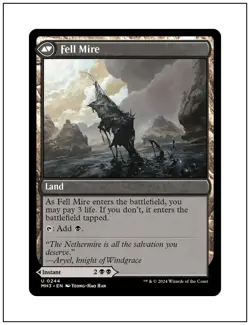 Fell the Profane, Magic the Gathering MTG NM - Image 2