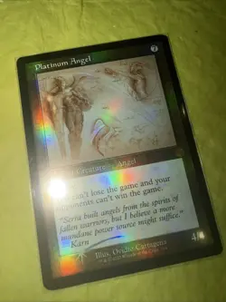Platinum Angel (Schematic) The Brothers' War: Retro Frame Artifacts NM Foil - Image 1