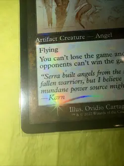 Platinum Angel (Schematic) The Brothers' War: Retro Frame Artifacts NM Foil - Image 3