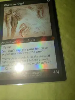 Platinum Angel (Schematic) The Brothers' War: Retro Frame Artifacts NM Foil - Image 4