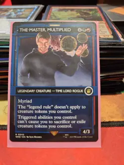 The Master, Multiplied (Showcase) R Universes Beyond: Doctor Who 545 NM - Image 1