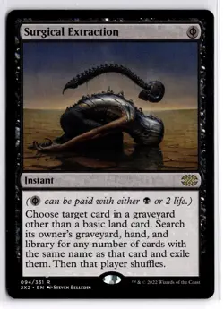 Surgical Extraction 94 Rare Double Masters 2022 Magic: The Gathering Near Mint - Image 1