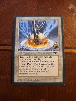 MTG Urza's Power Plant (Sphere) - -Antiquities- NM - Image 1
