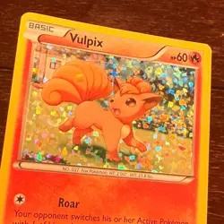 Vulpix 1/12 McDonald's 2015 Confetti Holo Promo English Pokemon Card TCG EXC - Image 4