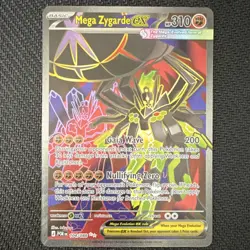Pokemon Mega Zygarde EX 104/088 Ultra Rare Full Art Holo Basic 310HP English - Image 1