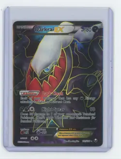 2012 Dark Explorers Lightly Played+ Darkrai EX (107 Full Art) #107/108 Ultra - Image 1