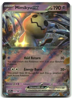 Mimikyu ex 004 Holo Promo Scarlet & Violet Promo Pokemon Near Mint - Image 1