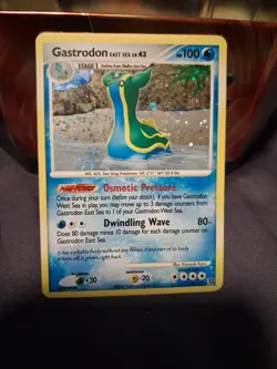 Pokemon Secret Wonders Reverse Holo Rare Card Gastrodon East Sea 8/132 LP/NM - Image 1