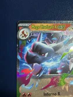 Mega Charizard X ex 013/094Holo - Pokemon Phantasmal Flames NM - Image 2