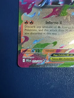 Mega Charizard X ex 013/094Holo - Pokemon Phantasmal Flames NM - Image 5
