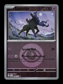 REVERSE HOLO SPECTRIER (ENERGY SYMBOL PATTERN) RARE 098/217 NM POKEMON - Image 1
