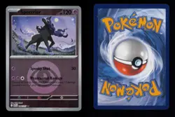 REVERSE HOLO SPECTRIER (ENERGY SYMBOL PATTERN) RARE 098/217 NM POKEMON - Image 3