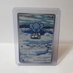Cubchoo 109/086 Sv: Black Bolt Illustration Rare NM - Image 1