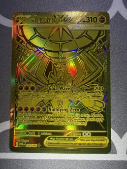 Mega Zygarde EX 124/088 Secret Rare Full Art Holo HP 310 English 2016 - Image 2