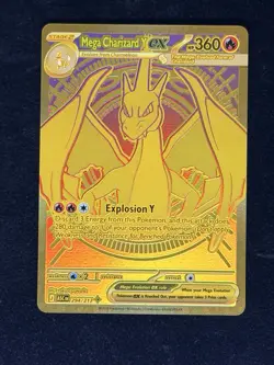 🔥💥New Pokemon TCG - Ascended Heroes Mega Charizard Y Hyper Rare 294/217 💥🔥 - Image 1