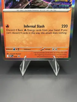 Ceruledge MEP 014 Phantasmal Flames Pre-release Promo Stamped Pokemon TCG - NM - Image 3