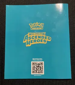 Ascended Heroes Player’s Guide Book from Pokemon TCG Elite Trainer Box ETB - Image 2