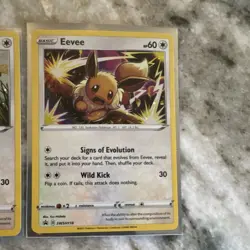 Pokemon TCG Eevee Holo Promo Cards Lot 3 English SWSH095 SWSH118 SWSH127 - Image 4