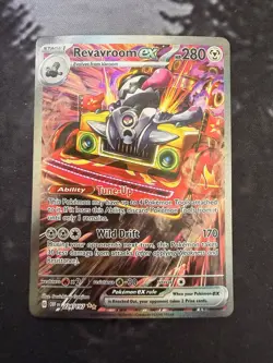 Revavroom ex Pokemon Obsidian Flames 224/197 Fulll Art Special Illustration Rare - Image 1