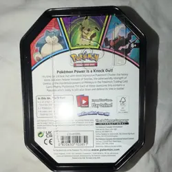 Pokemon TCG Pokemon Power Tin Darkrai English 3 Booster Packs 1 Foil Promo 2021 - Image 2
