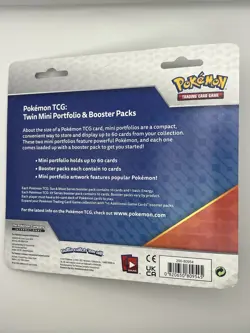 Pokemon TCG-forbidden light - Mini Portfolio - 2 Booster Packs - factory sealed - Image 2