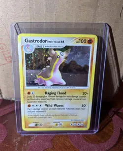 Gastrodon West Sea 9/132 Secret Wonders SWIRL Holo Rare Pokemon Card MP - Image 1