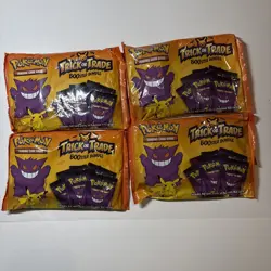 Halloween Pokemon TCG BOOster Trick Or Trade Bundle Lot Of 4 160 Mini Packs New - Image 1