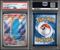 2025 Pokemon Journey Together Wailord 162/159 PSA 8 Illustration Rare - Image 3