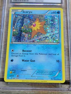 Staryu 004/034 2023 Pokemon Trading Card Game Classic Holo CGC Gem Mint 10 - Image 2