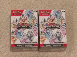 Pokemon Prismatic Evolutions Booster Bundle Lot Of 2 Sealed! - Image 1