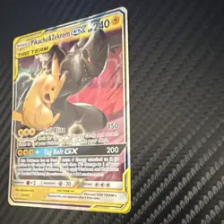 Pikachu & Zekrom GX 33/181 SM-Team Up Ultra Rare TAG TEAM GX Holo 240 HP ENG - Image 4