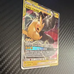 Pikachu & Zekrom GX 33/181 SM-Team Up Ultra Rare TAG TEAM GX Holo 240 HP ENG - Image 5