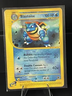 Pokemon 2002 Blastoise 036/165 Expedition Rare Vintage TCG - Image 1