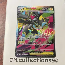 Pokemon TCG Pitch Black - Mega Zeraora Ex 098/084 Full Art Rare - Image 1