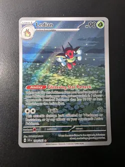 Ledian - 144/142 - Pokemon Illustration Rare Full Art - Stellar Crown - - Image 1
