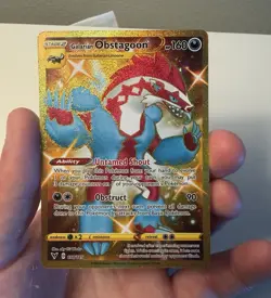 Galarian Obstagoon 198/185 Vivid Voltage Holo Secret Rare English Pokemon TCG - Image 1