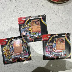 Pokemon TCG Chaos Rising 3-Pack Blister Charmeleon lot of 3 - Image 1