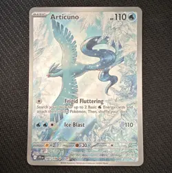 Pokemon Articuno 161/159 Illustration Rare Holo Full Art 110HP - Image 1