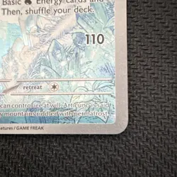 Pokemon Articuno 161/159 Illustration Rare Holo Full Art 110HP - Image 4