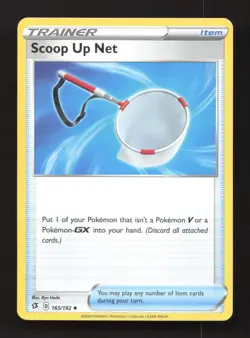 Scoop Up Net 165/192 Uncommon Rebel Clash Pokemon Near Mint - Image 1