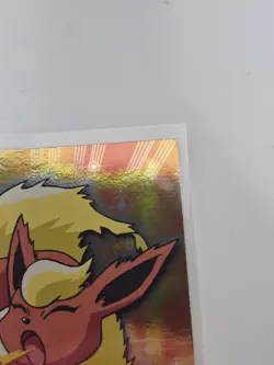 2000 Topps #136 Flareon Holo Foil Pokemon TV Animation Edition Blue Label NM - Image 3