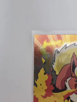 2000 Topps #136 Flareon Holo Foil Pokemon TV Animation Edition Blue Label NM - Image 4